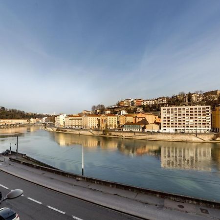 דירות ליון Loft Mezzanine Vue Incroyable Saone מראה חיצוני תמונה